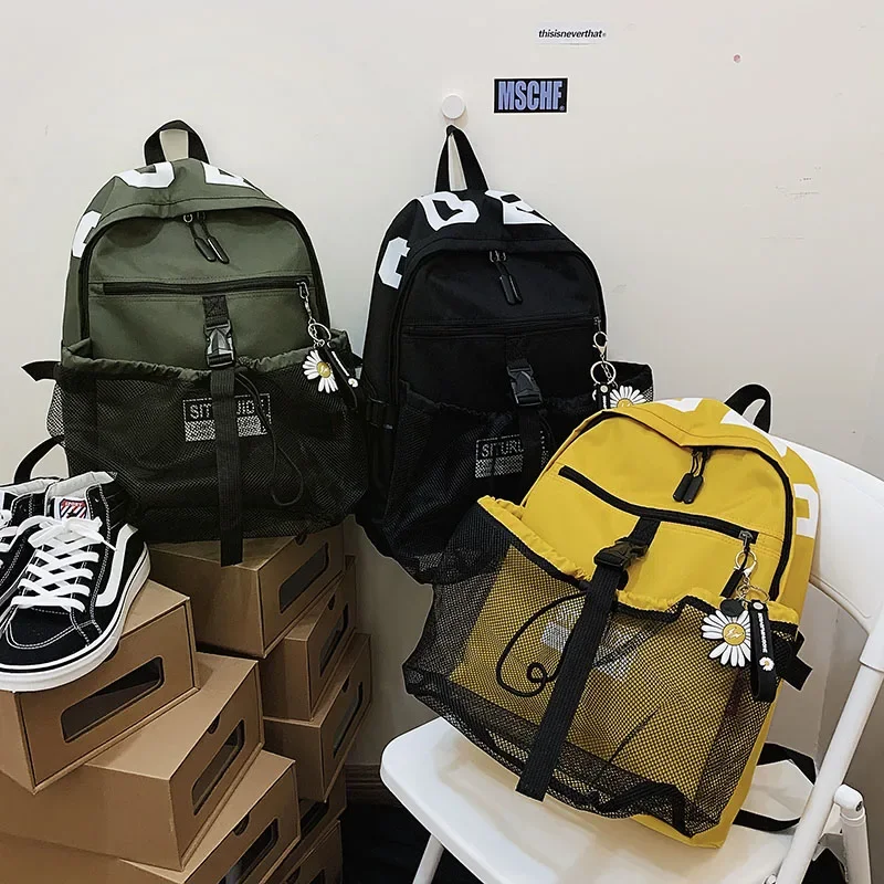 Outdoor Sports Gym Bags Basketball Backpack School Bags For Teenager Boys Girls Soccer Ball Pack Football Net Men Travel Bags 가방