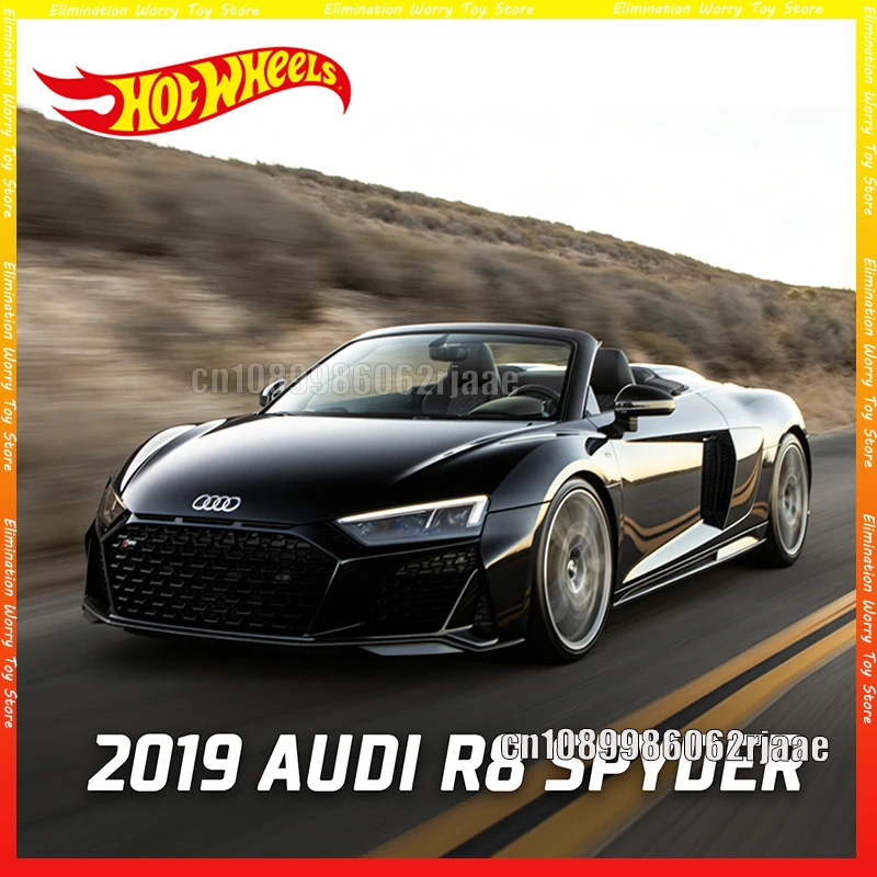 

NEW Hot Wheels 2019 Audi R8 Spyder 1:64 Diecast Convertible Car Model Simulation Toy Vehicle Car Collection Car Model
