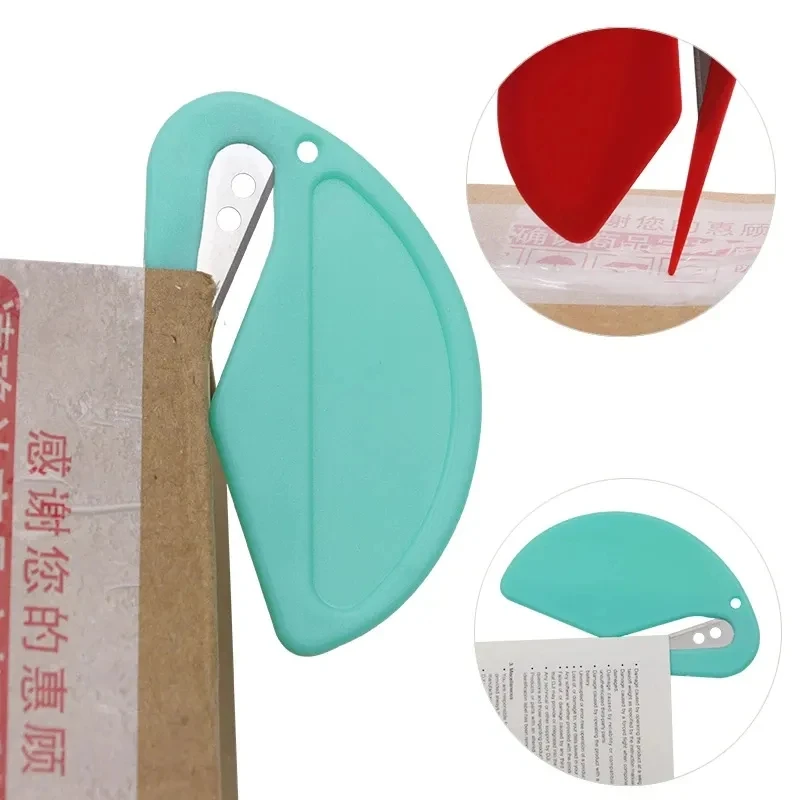 Letter Opener Envelope Slitter Opener Plastic Paper Knife Envelope Package Paper Box Mail Customer Purchase Gifts