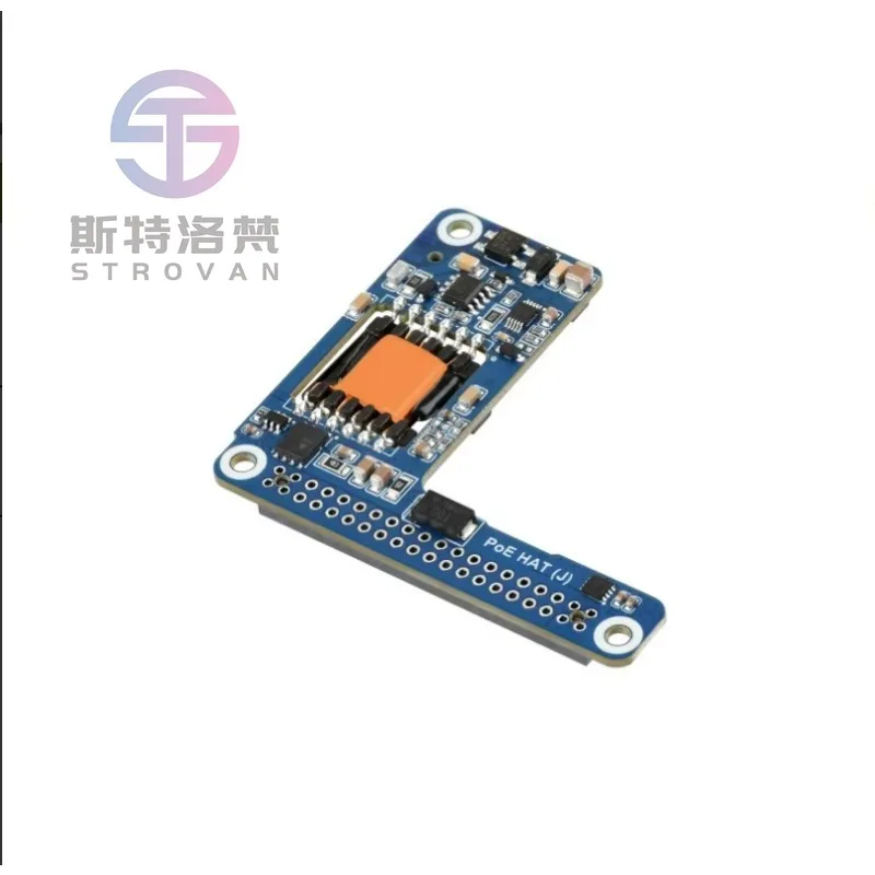 PoE / PoE+ HAT (J) for   5 / CM 5, 5V / 5A Output, Stable Performance, Isolated Switched-mode Power Supply