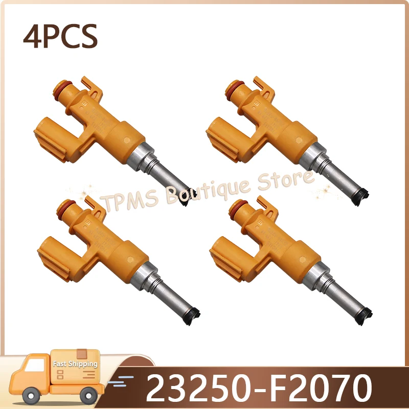 

4 шт. 23250-F2070 23250F2070 Топливные форсунки для автомобильных аксессуаров Toyota