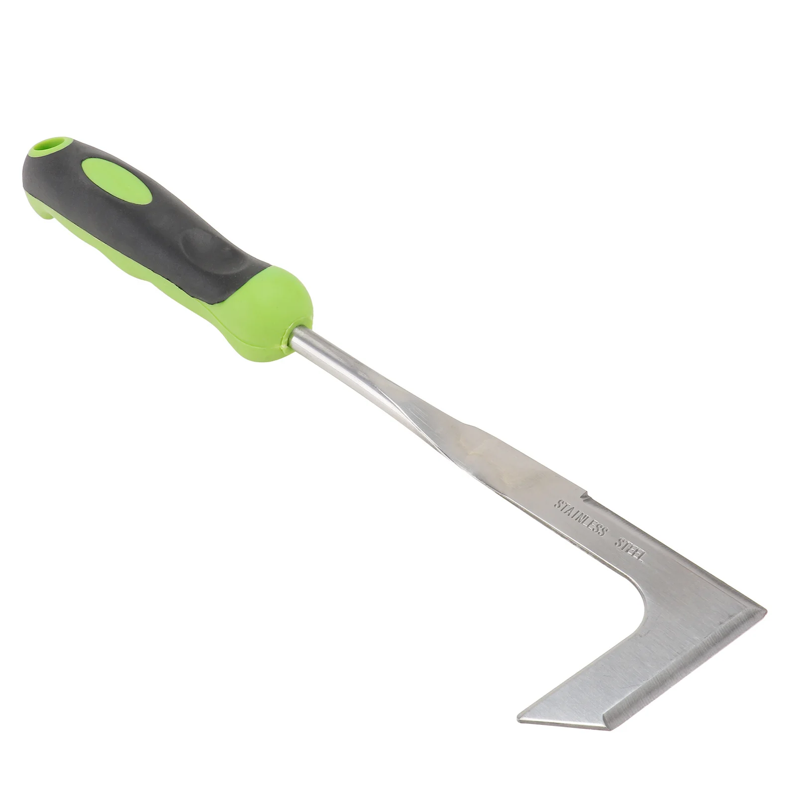 庭の除草ツール 耐久性のあるステンレス鋼 プラスチックハンドル ポータブルパティオ除草機 コケ除去ツール パティオ除草機