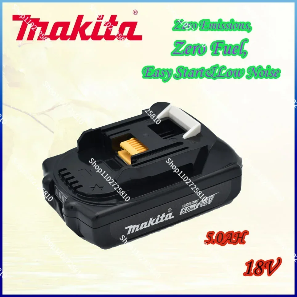 

Makita Rechargeable 18V 5.0Ah Li-Ion Battery For Makita BL1830 BL1815 BL1860 BL1840 194205-3 Replacement Power Tools Battery