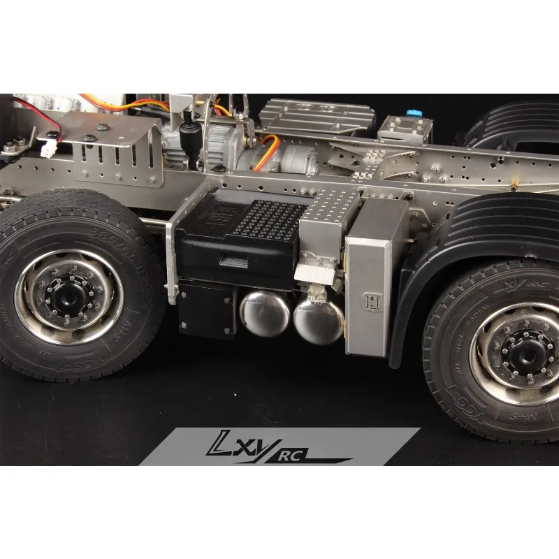 Metalowa mała skrzynka narzędziowa do 1/14 Tamiya RC Truck Scania BENZ VOLVO MAN Diy Parts