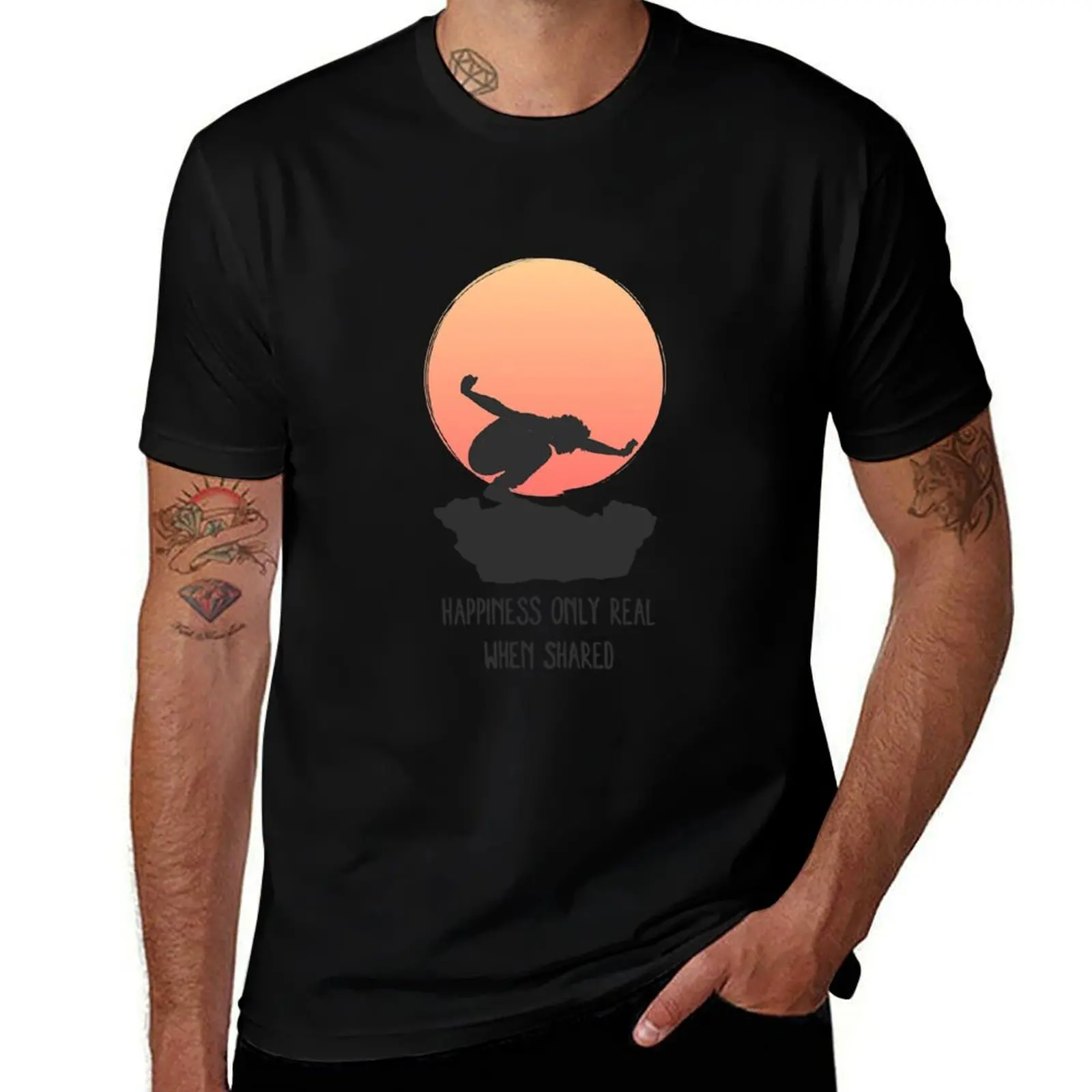 Camiseta Into the wild nature, camiseta de algodón suave y ligera