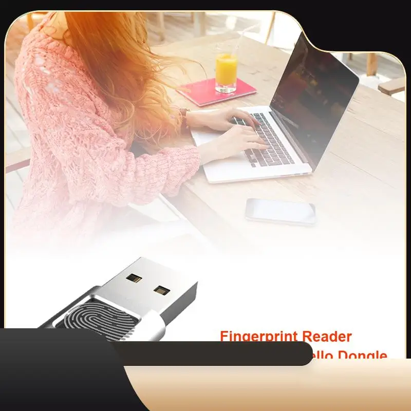 

USB Fingerprint Reader Module Device Biometric Scanner For Windows 10 Laptops PC Security Key USB Interface-T44C