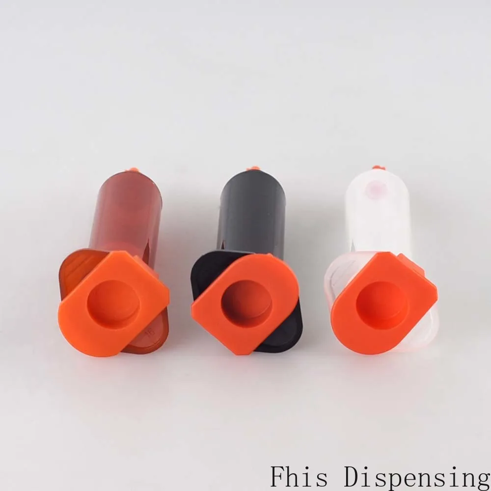 10cc Adhesive Syringe Barrel Sleeve Piston End Caps Pack of 50