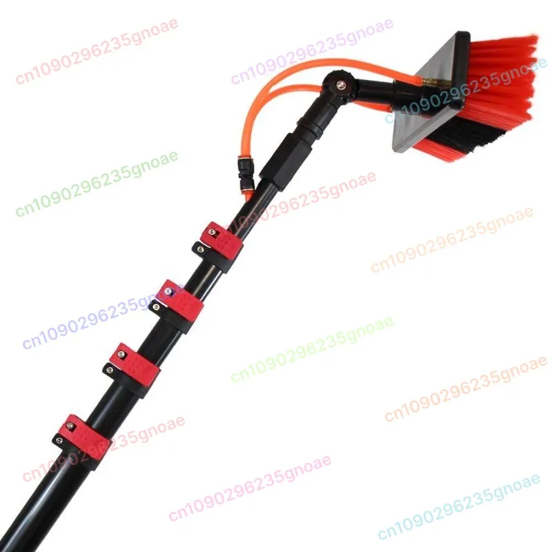 Professional Telescopic Pole for Window Cleaning Water Fed Brush High Reach Extendable Pole for Solar Panel Maintenance（1PCS)