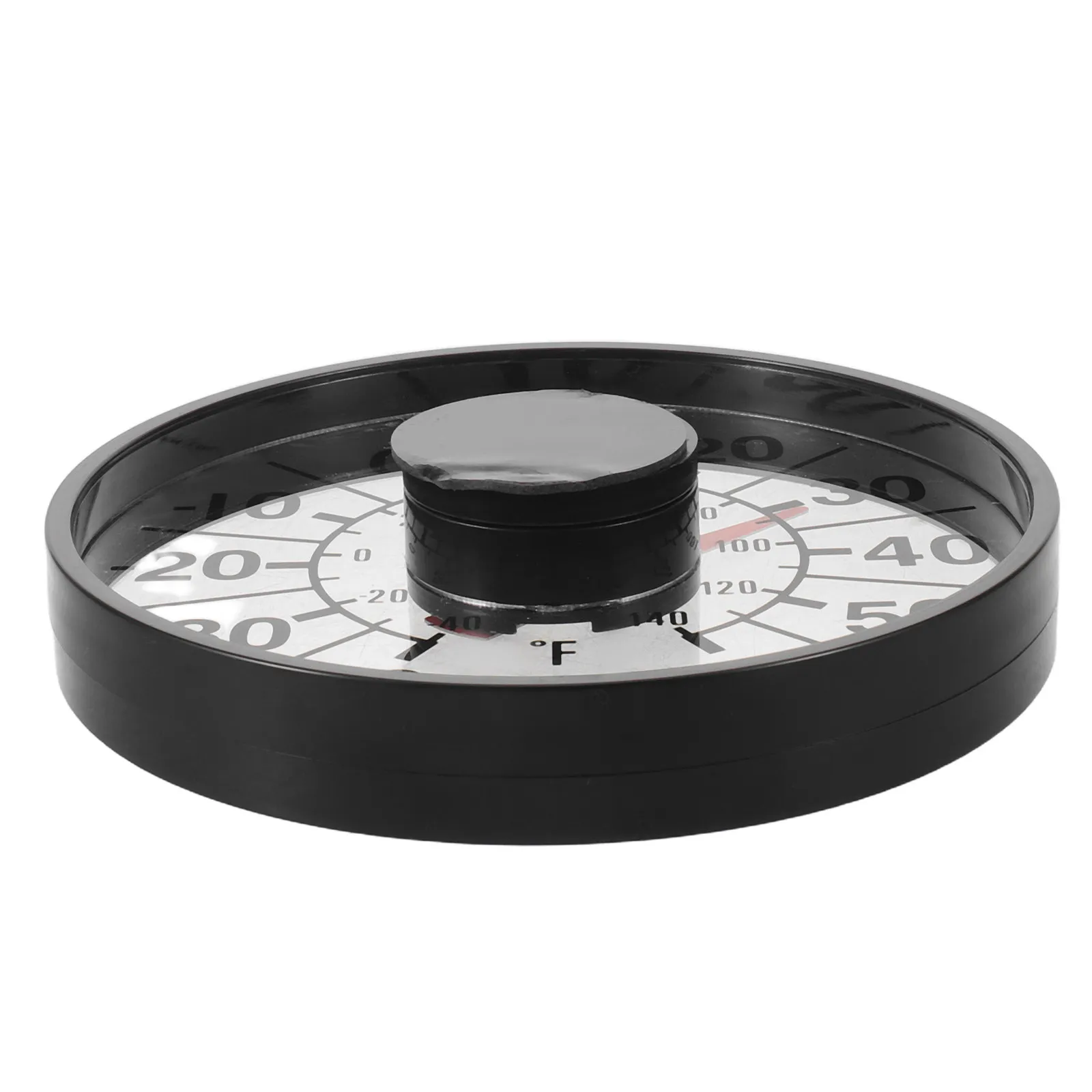 Outdoor Window Thermometer Round Clear Dial Self Adhesive No Battery Indoor Outdoor Temperature Monitor