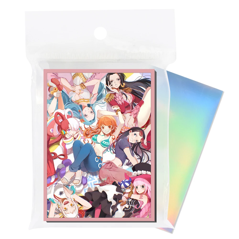 

Laser Anime Sleeve 60Pcs Cards Sleeve for Game Cards/PTCG/Trading Cards MGT Cards Protector Standard Size