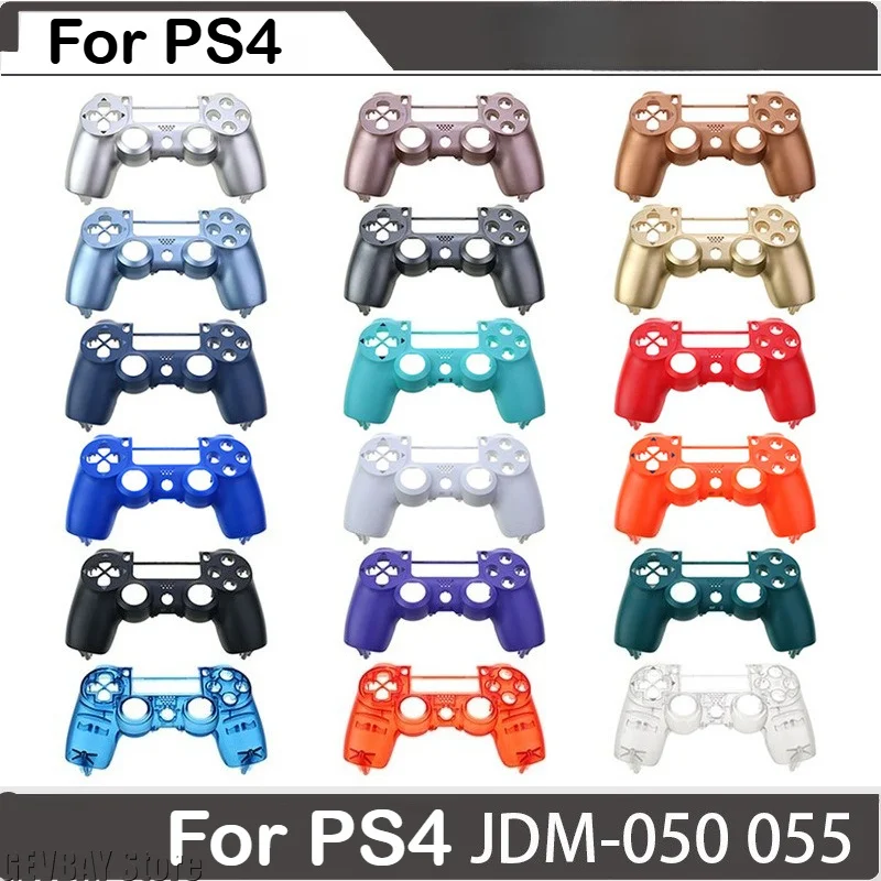 For PS4 Slim Top Faceplate Cover, Upper Shell Replacement for JDS-050 JDS-055 JDM-050 JDM-055 Controller - view 2