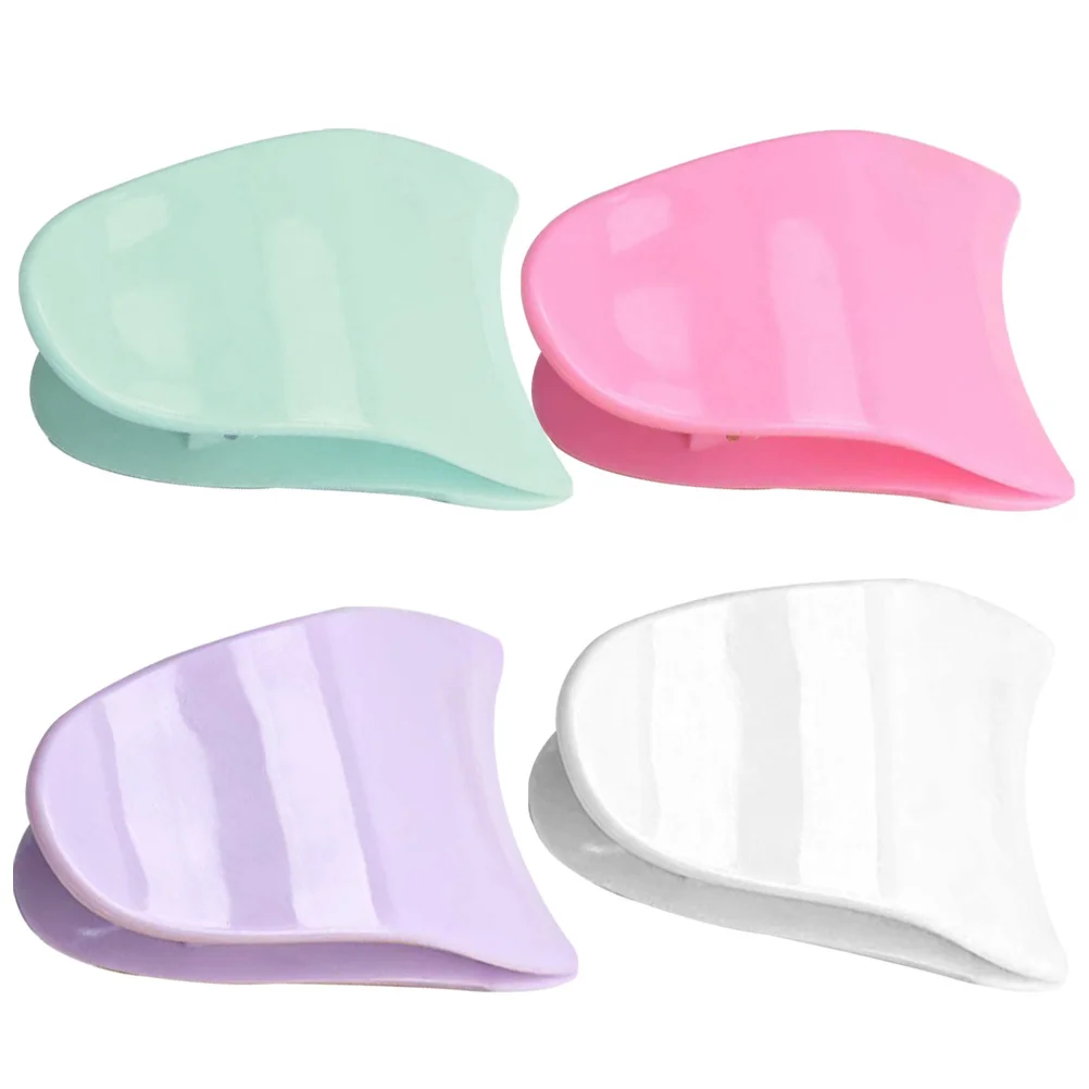 Pince à épiler pour faux-cils, outil applicateur Compact et Durable, accessoire de maquillage en plastique, pince à cils pour femmes, 4 pièces