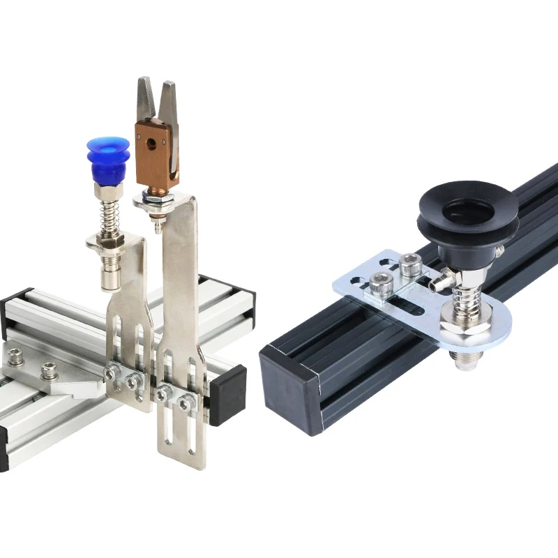 Aluminum Profile Special Fixing Block Aluminum Strip Hardware Fixing Block M10 M12 Installation Thread for Robot Accessories