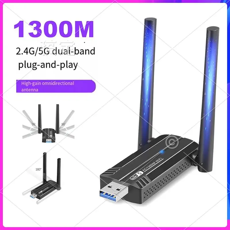 AP-USB 3.0 Wifi Adapter Drive Free Network Adapter Wifi Dongle Supports For PC Personal Computer