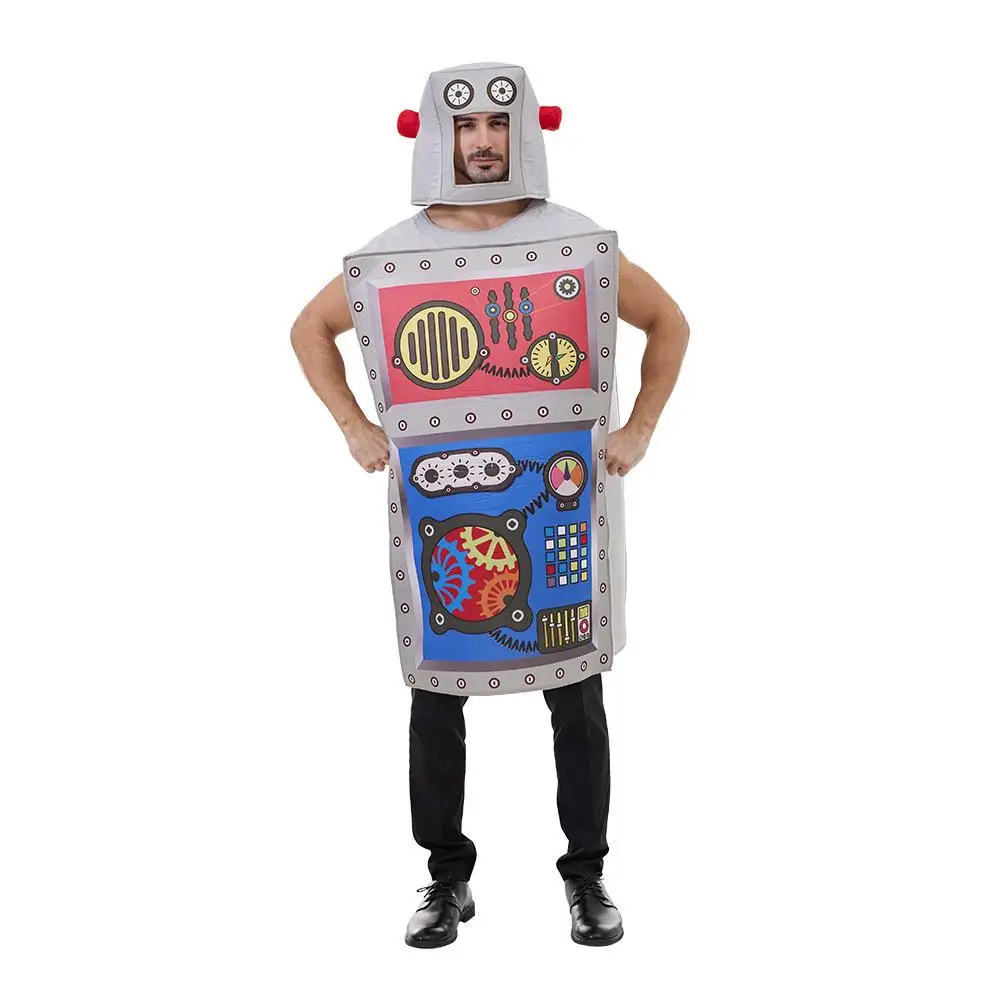 Nouveau loween adulte Robot éponge Alien drôle Par Costume intérêt Plang Costume femmes Faion tendance printemps 2023