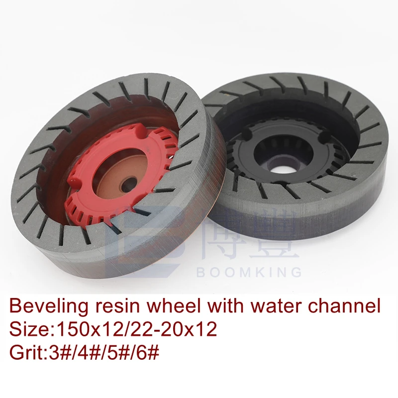 

Inner Segmented Resin wheels 150x12/22-20x12 grit 3#/4#/5#/6# for glass bevelling machine,beveller resin wheels