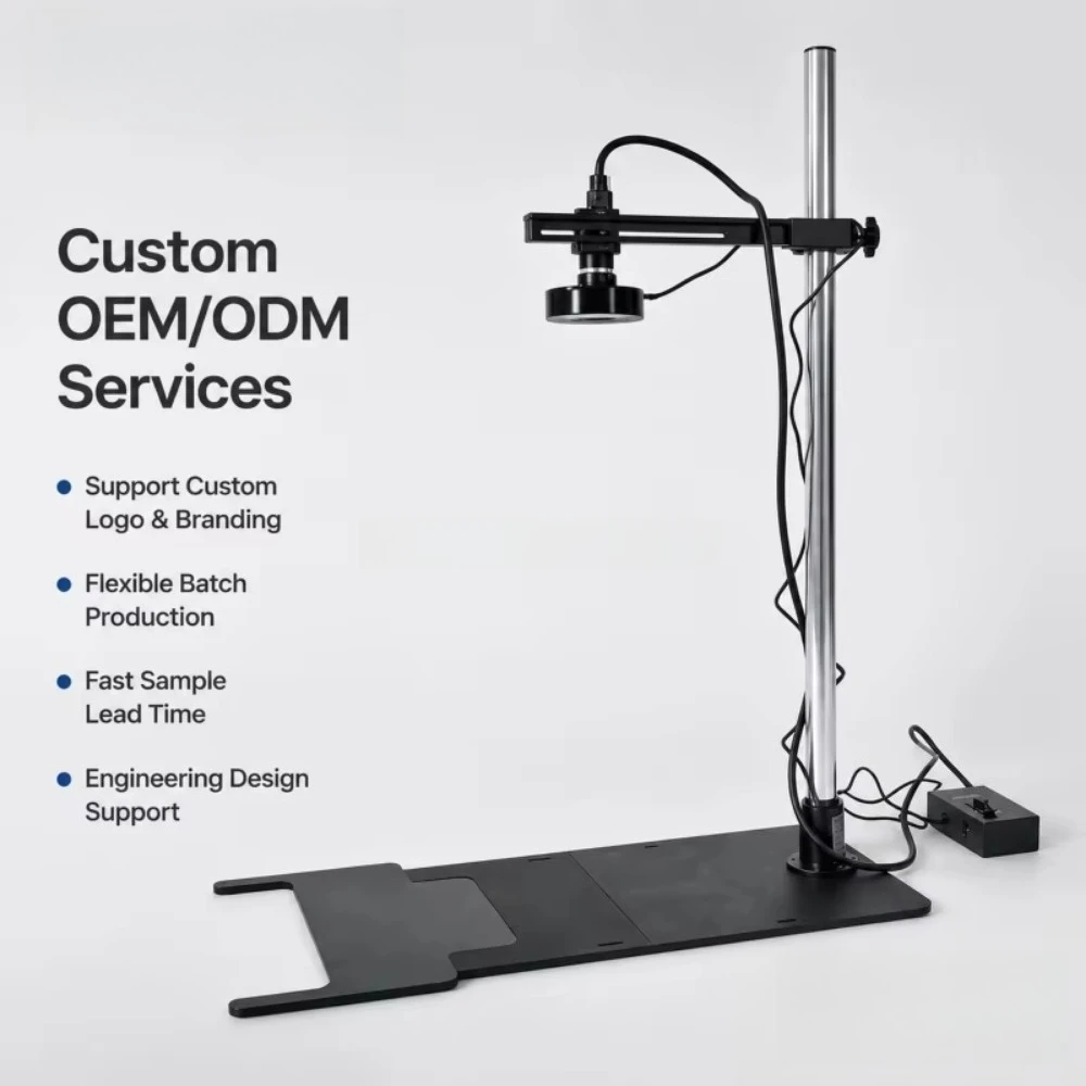 Vision Kit Desktop Robotic Arm with Vision Kit 16mm Lens Industrial Robot Arm for Education Training