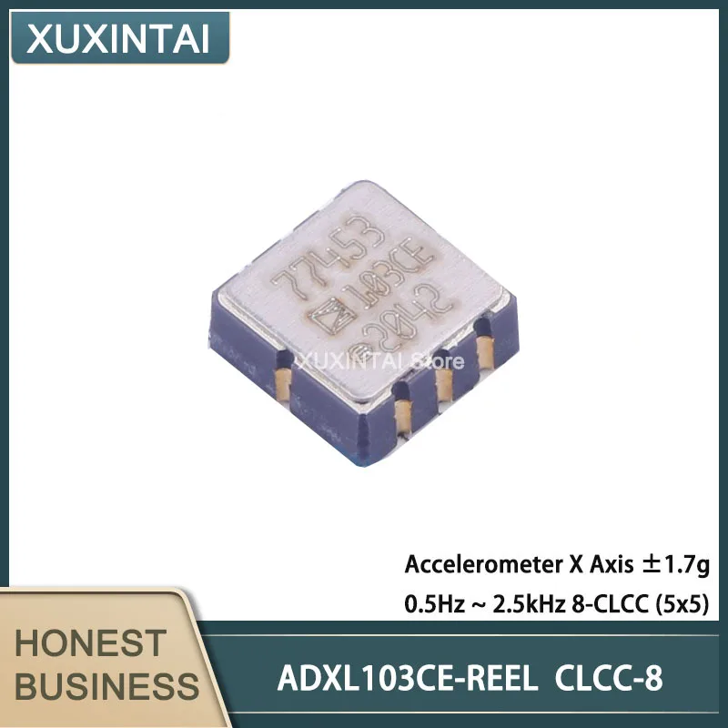 

5Pcs/Lot New Original ADXL103CE-REEL ADXL103CE Accelerometer X Axis ±1.7g 0.5Hz ~ 2.5kHz 8-CLCC (5x5)