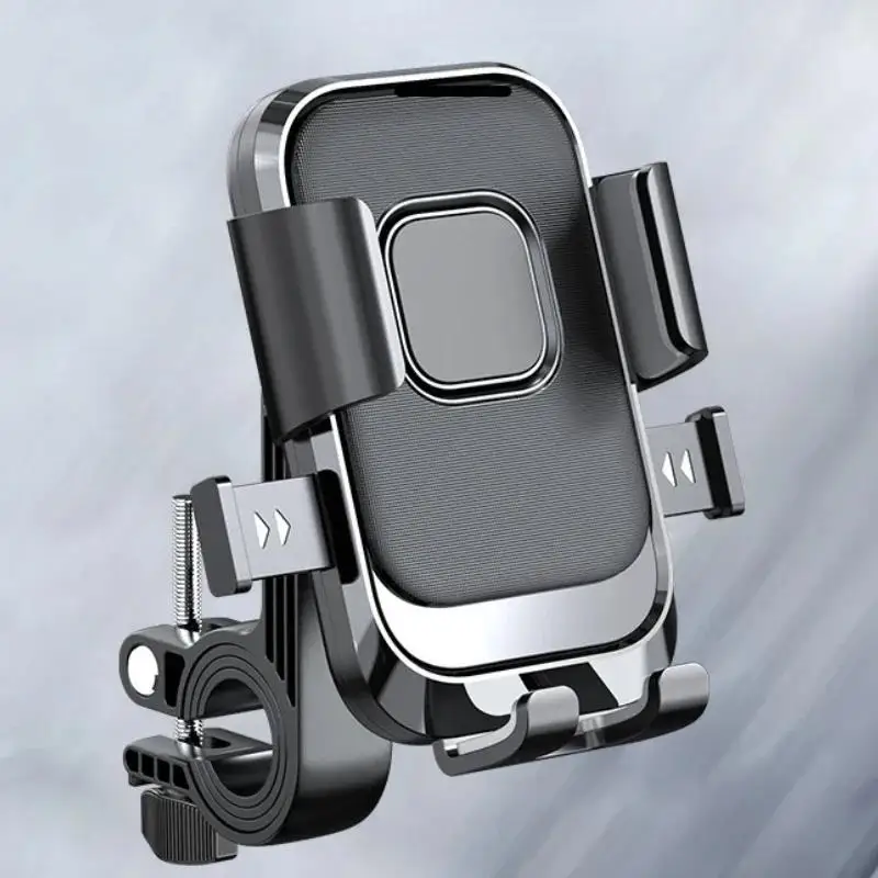 

Universal Bike Phone Holder 360° Rotatable Phone Holder Handlebar Stand One Hand Operation GPS Clip for Motorcycle ATV Scooter