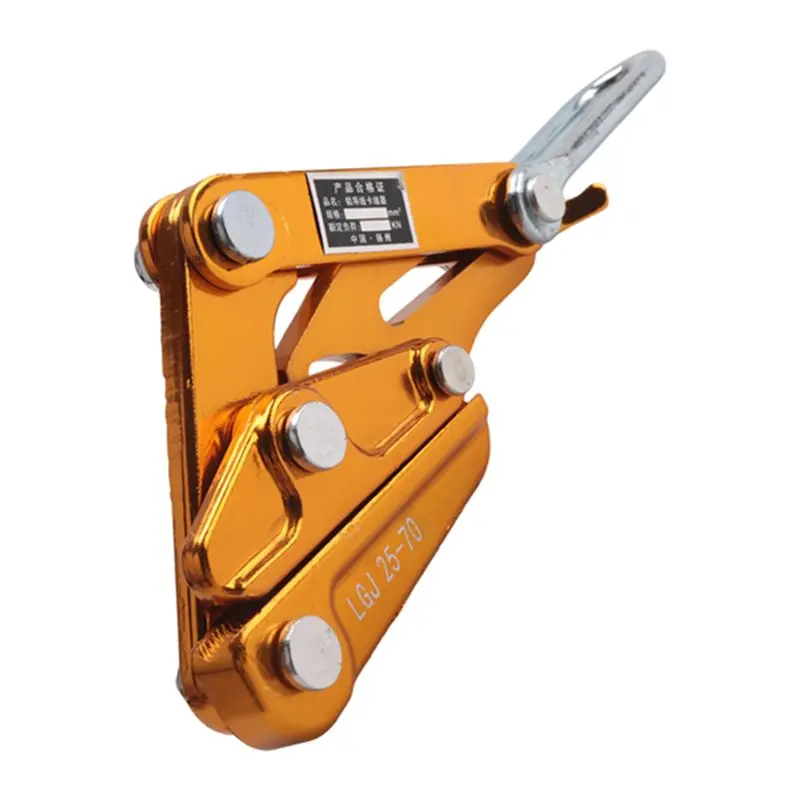 

ABFI Wire Clamp Cable Wire Rope Grip Puller Pulling Electrical Insulated Wire Tensioner