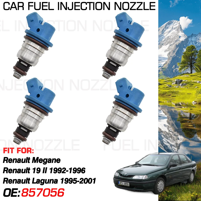 Car Fuel Injectors Nozzle Injection for Renault Megane Renault Laguna MK1 I 1995-2001 2000 1998 Renault 19 II 1992-1996 857056