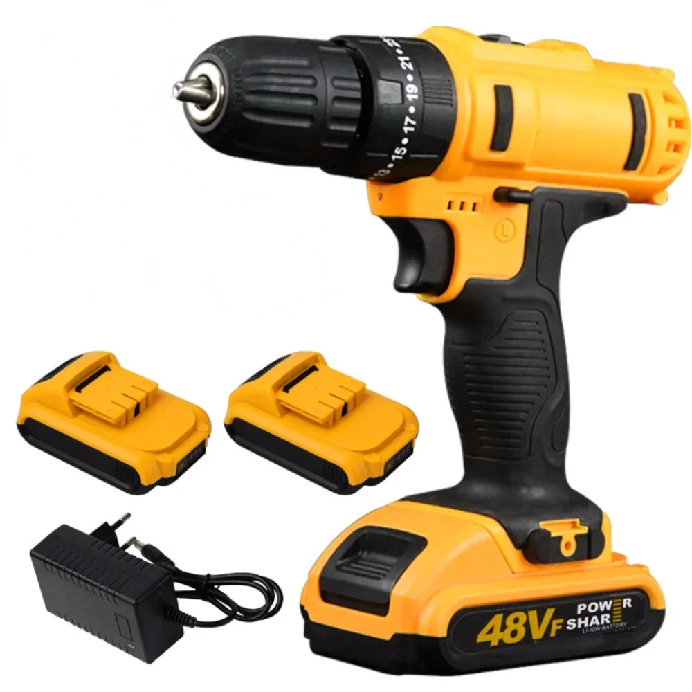 Battery Impact Power 3 Mini Electric Power Electric Cordless In 2 1 Drill Speed Lithium-ion Tools Electric Screwdriver