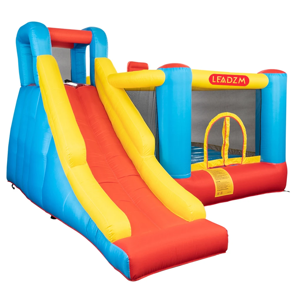 

Inflatable Castle Leadmbh-002 inflatable castle with fan 420D Oxford cloth+scraping surface including fan inflatable castle toy