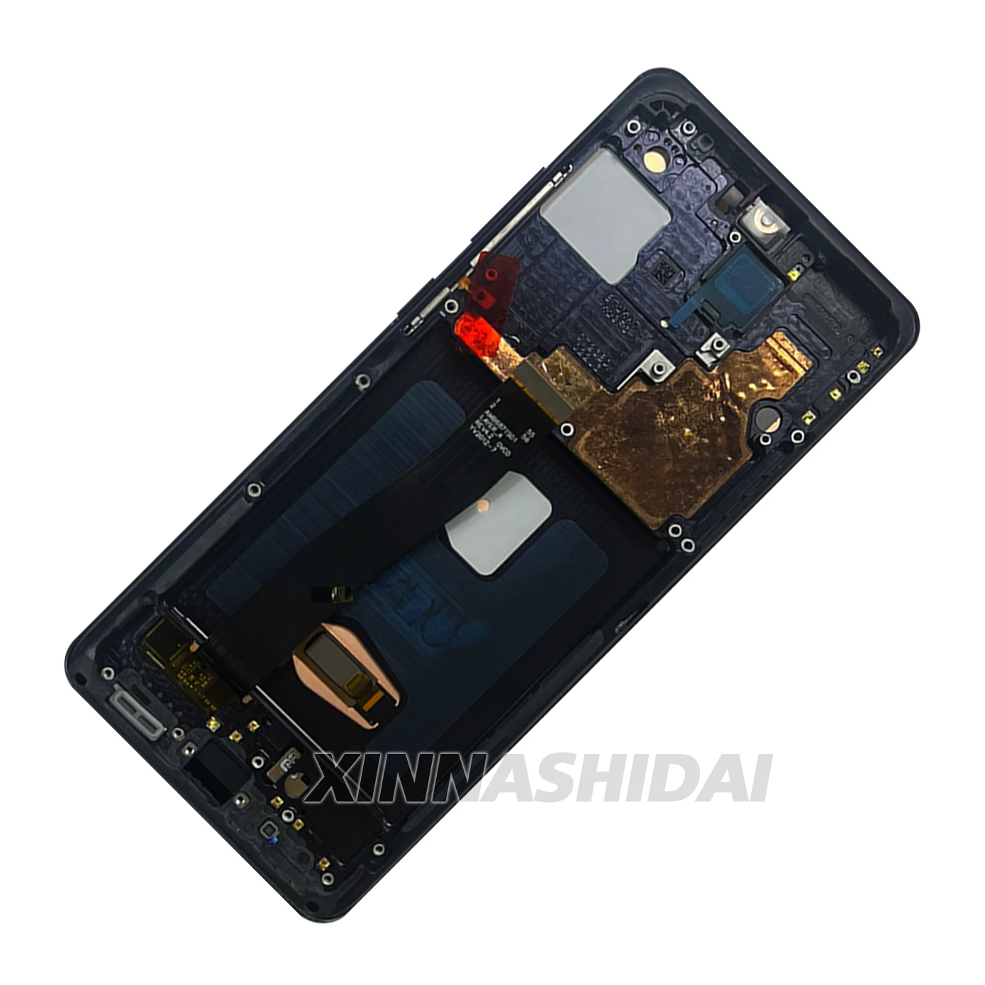 NEW Screen Replacement OLED LCD Display For Samsung S20 Ultra G998F SM-G988B/DS G9880 LCD Display Touch  Big  Panel With Frame