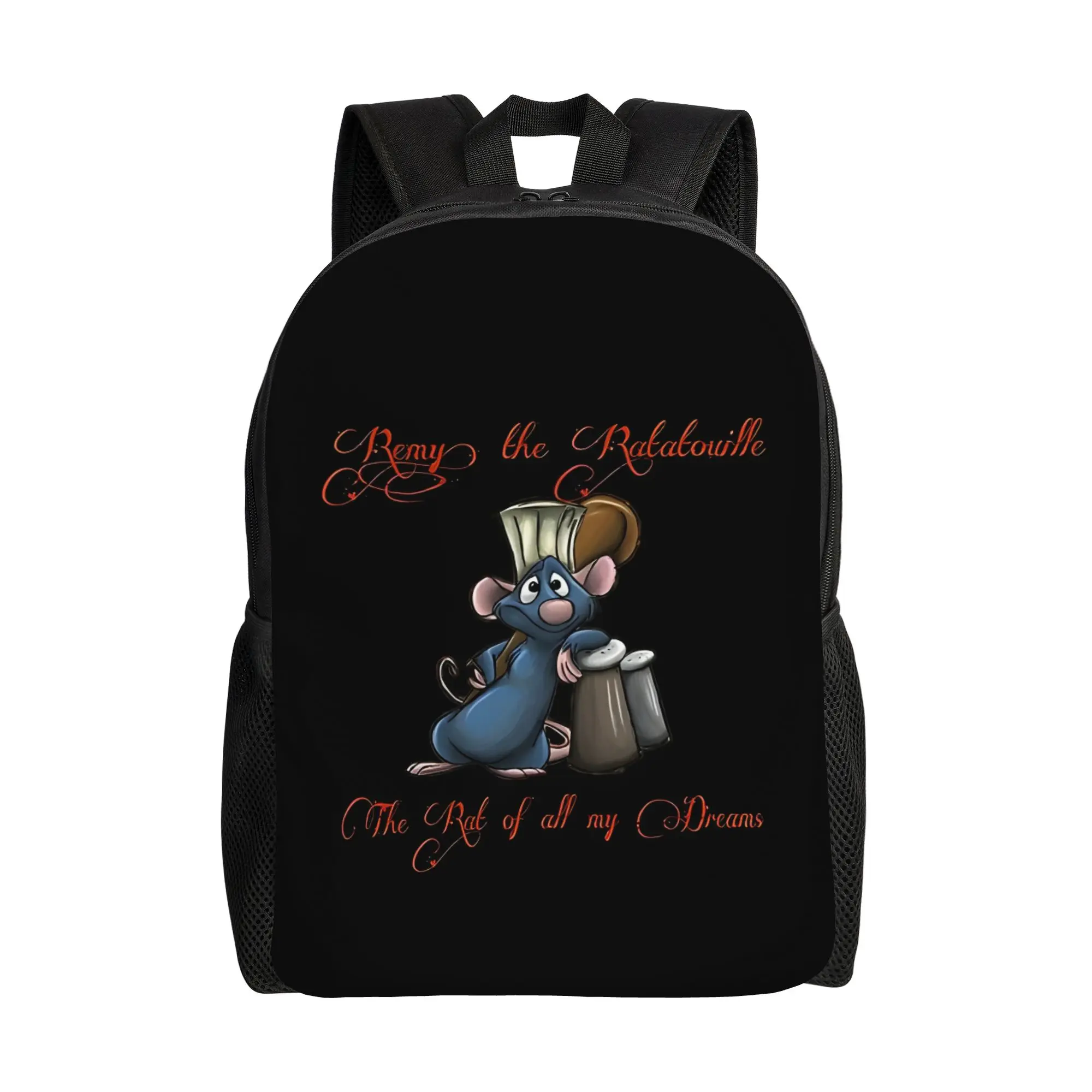 

Walt Cartoon Bookbag Back to school season Remy The Ratatouille The Rat Of All My Dreams Apron New Backpack