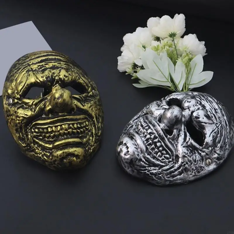 Masque mascarade 270D, masque Clown drôle, masque Mardi Gras, masque Cosplay effrayant, masque fête pour robe