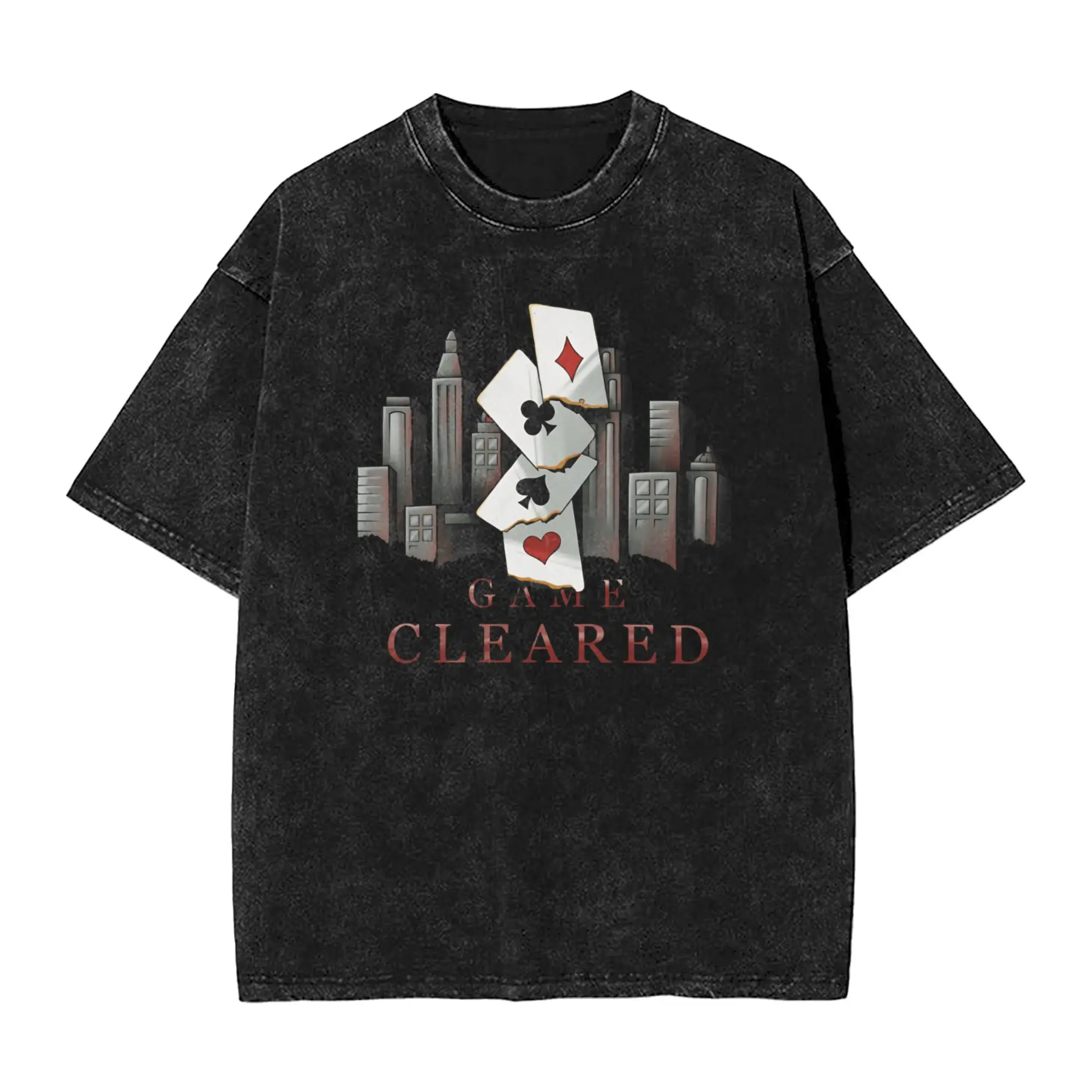 Hipster Alice Borderlands  T-Shirt Men Crewneck Cotton Washed T Shirt  Short Sleeve Tee Shirt Gift Idea Clothing