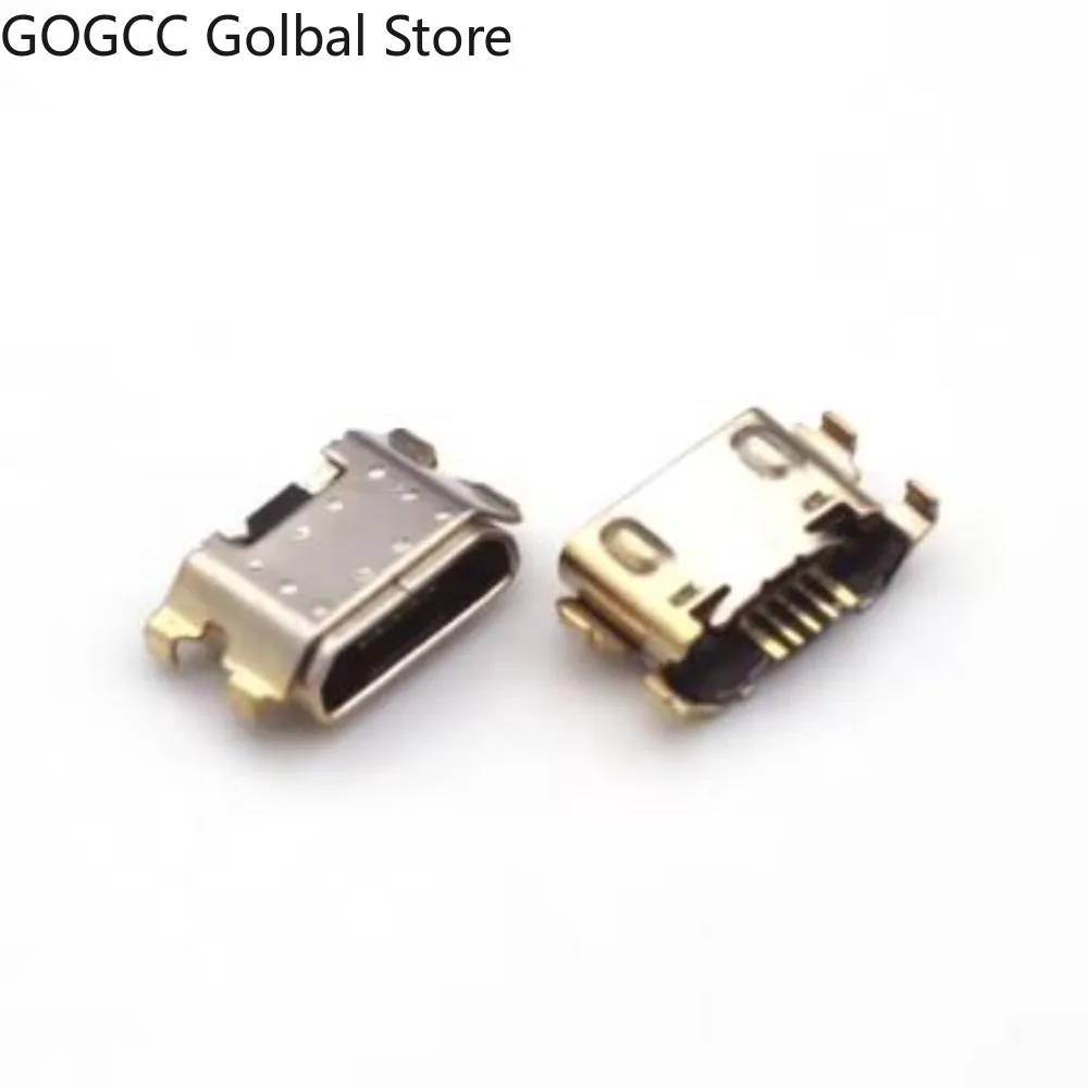 5Pcs For ZTE Nubia Z50 Z60 Z70 Z80 Ultra Z30 Z40 Z50S Z60S Pro USB Charging Port Socket Connector Phone Type-C Charger Plug Dock