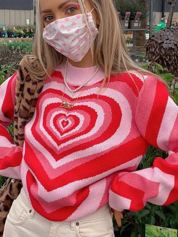 

Slim Fit Long Sve Knitted Sweater Women's f High Collar Street Sle Regular Thin Summer Faion Casual Wear