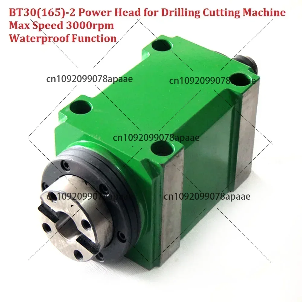 BT30 رأس الطاقة السرعة القصوى 3000 ~ 8000 دورة في الدقيقة لـ 1.5KW 2Hp وحدة الطاقة آلة أداة المغزل رئيس مملة آلة قطع الطحن