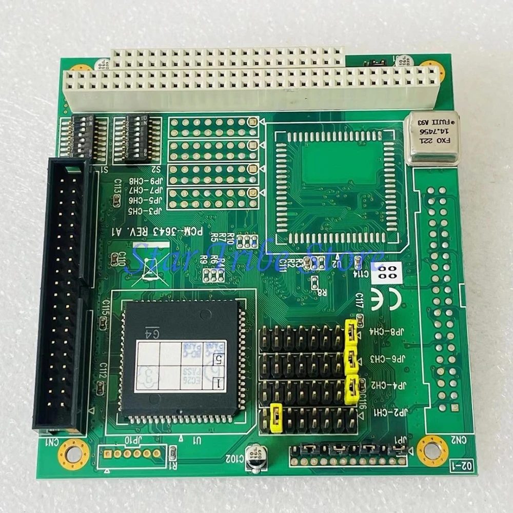 PCM-3643 REV A1 4-Port RS232 PC104 Serial Port Card Expansion Card Communication Module