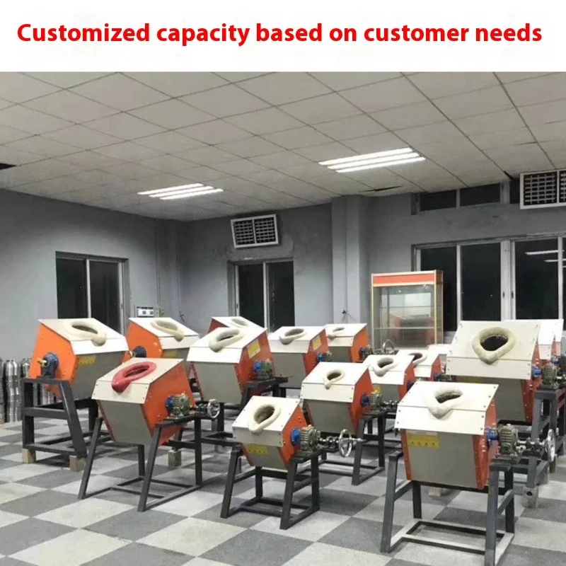 Mid Frequency Copper Aluminum Scrap Melting Furnace, Dump Furnace Price from Factory