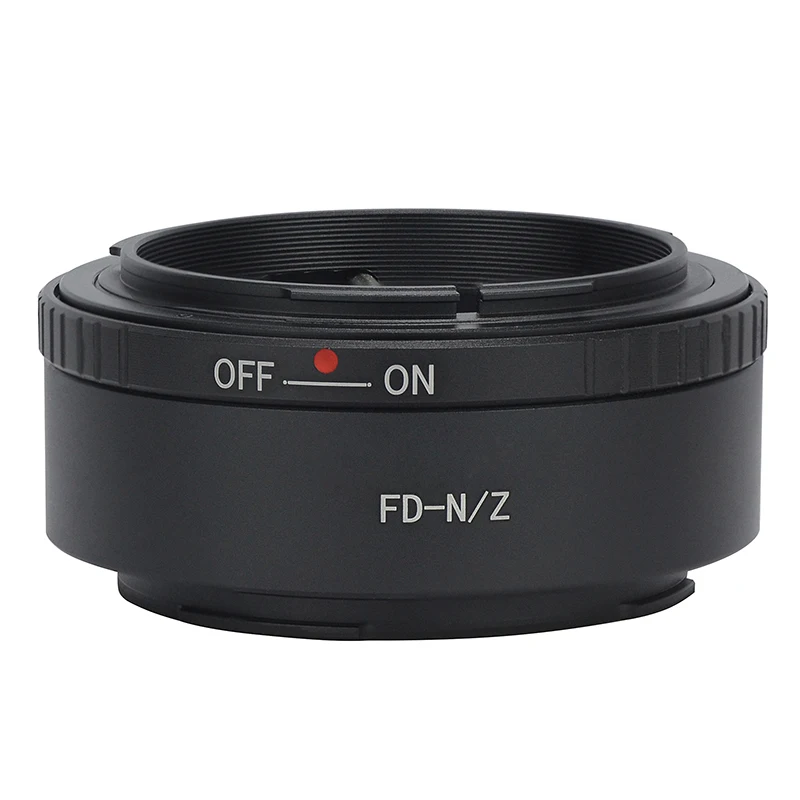 FD-NZ Aperture Control Adapter For Canon FD lens to Nikon Z Z5 Z6 Z7 Z50 Camera