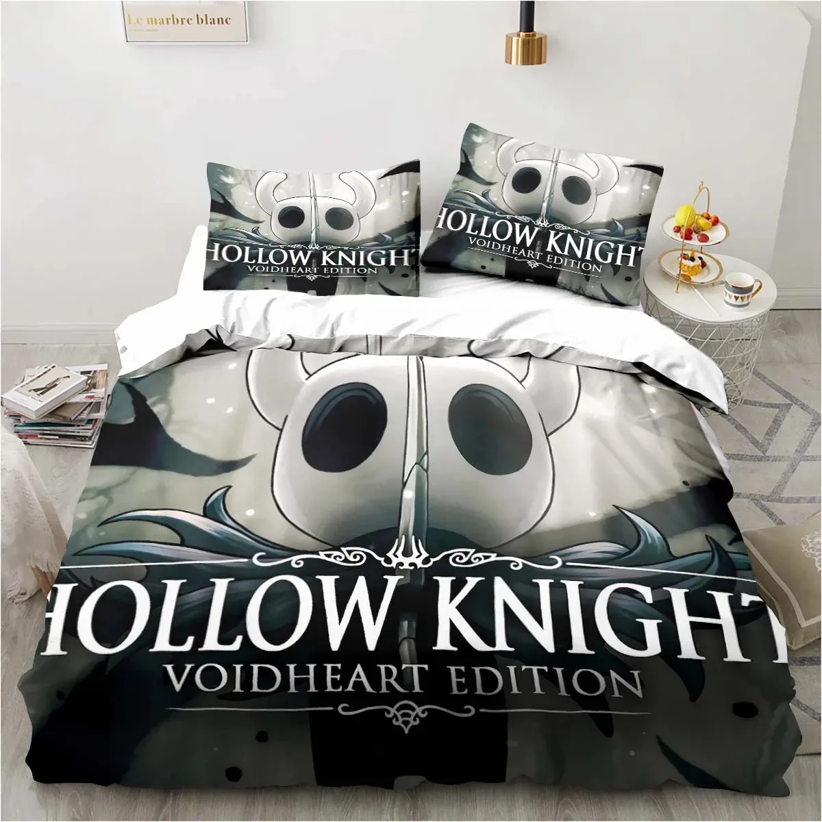 Oco Knight-3D Conjunto de cama para impressão digital, Capa de edredão, Consolador, Cama, Solteiro, Twin, Completo, Rainha, Juventude, Menina, Meninos Presente, Nova Moda