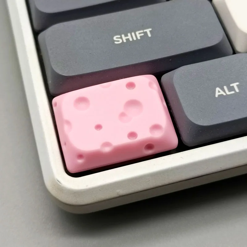 

Dwarf Cross Axis Cheese Keycap Customization Ctrl/alt/1.25U Cute Personalized Handmade Resin Creative Mechanical Keyboard