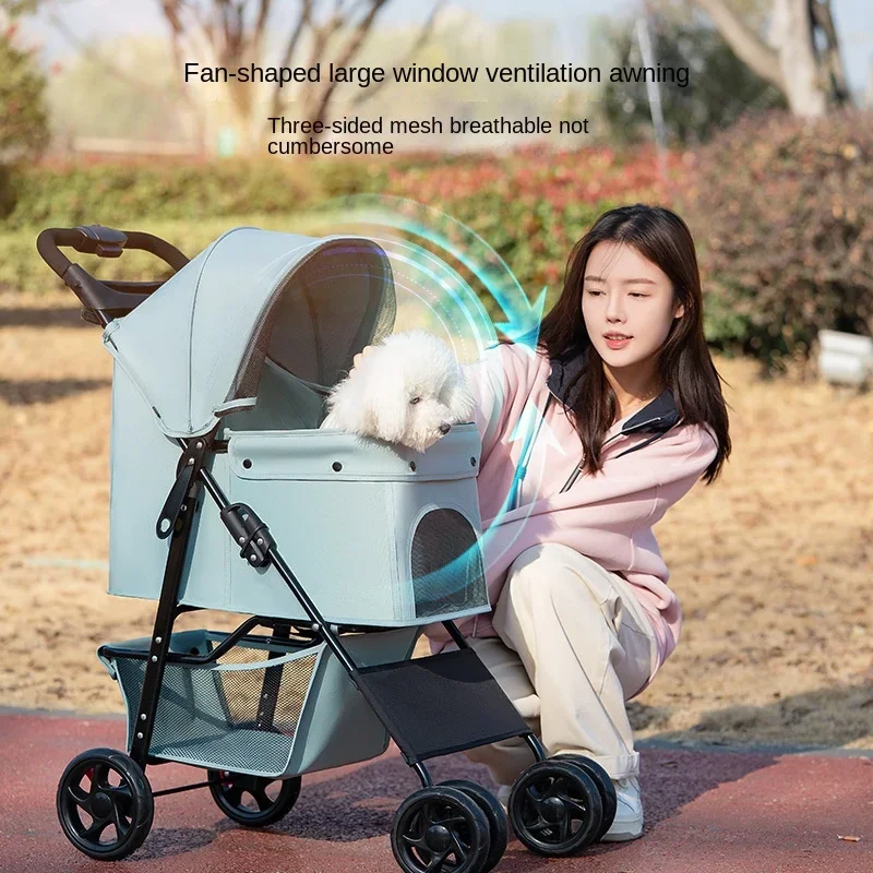 Portable Dog Carrier Bag for Small and Medium Sized Pets, Easy Foldable and Lightweight for Outdoor Walking and Traveling