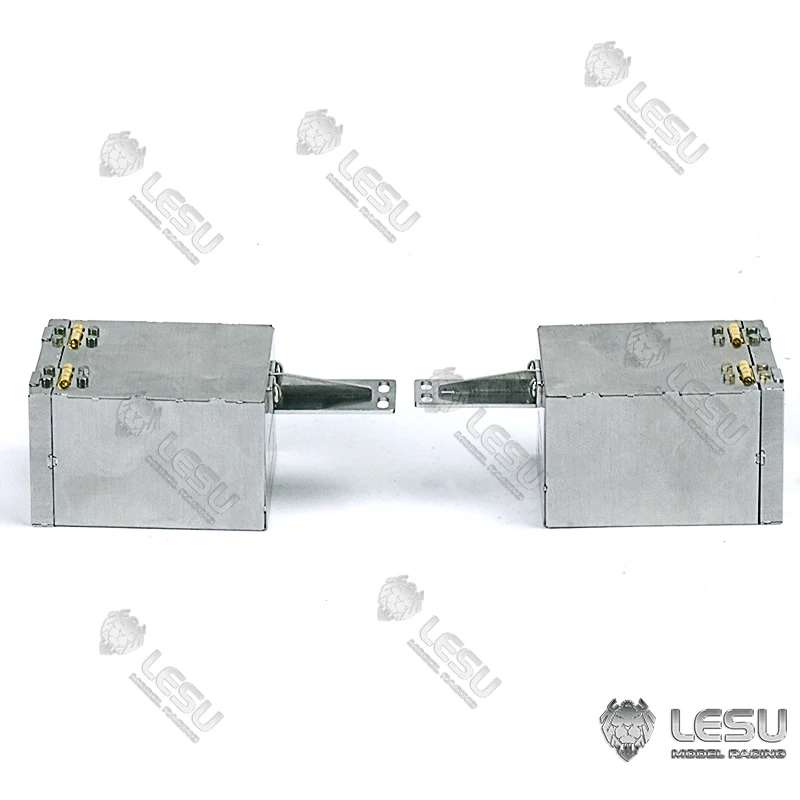 LESU Metall-Werkzeugkasten für 1/14 RC Traktor-LKW Tamiyay Fernbedienung Dumper Modellautos Spielzeug Upgrade-Zubehör