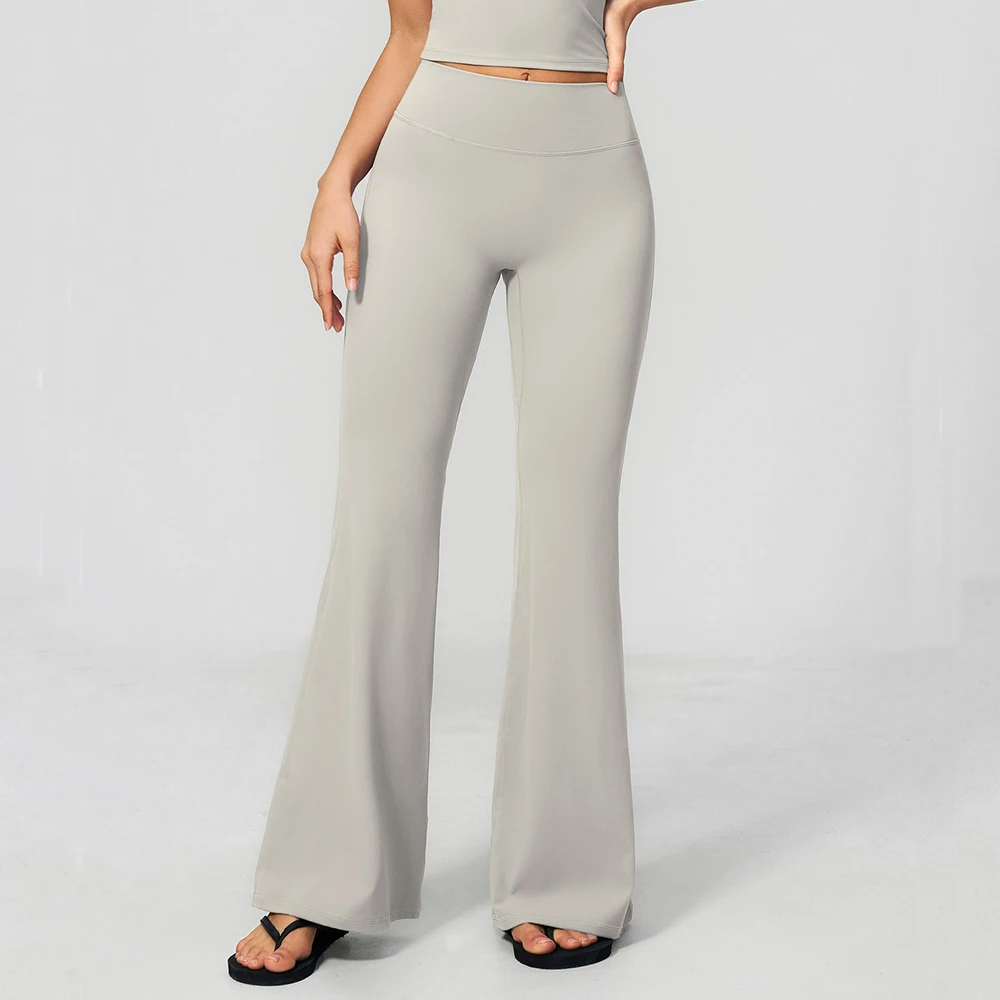 Flare Leggings Yoga Pants Women Bell-bottoms Yoga Trousers Workout Runing High Waist Fitness Pants Stretch Gym  Wide Leg Pants