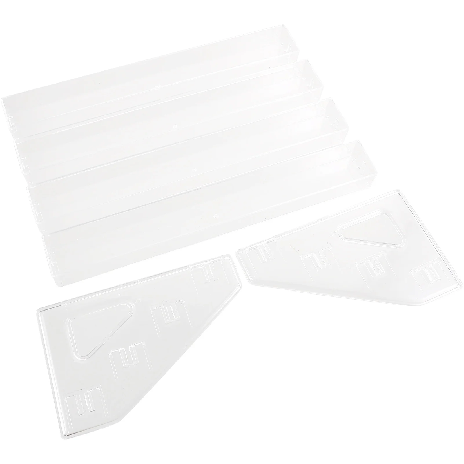 

Eyeshadow ganizer 4 Layers Clear Plastic Storage Box For Makeup Lovers Eyeshadow Holders Fits Various Cosmetics