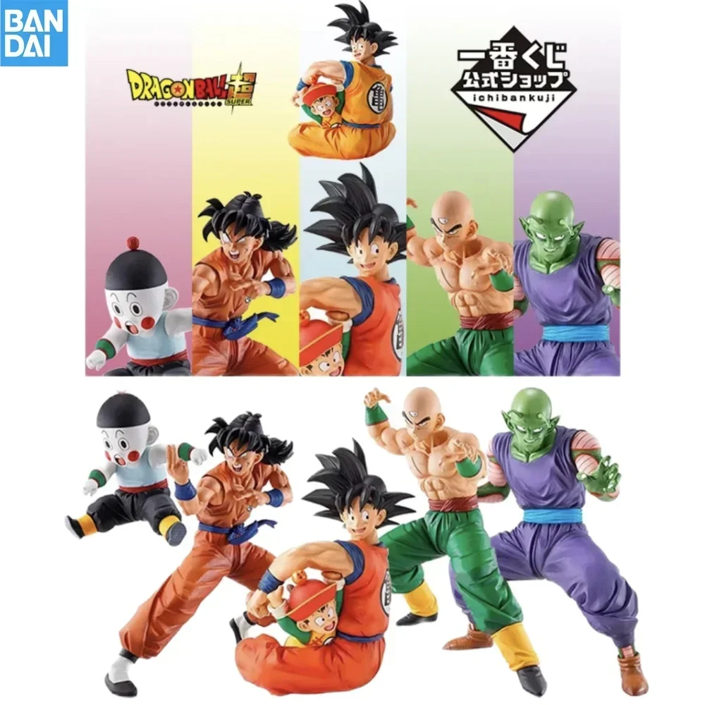 

Bandai Original Anime Dragon Ball Ichiban KUJI Yamcha Piccolo Tien Shinhan Chiaotzu Figure Model for Toy Christmas Birthday Gift