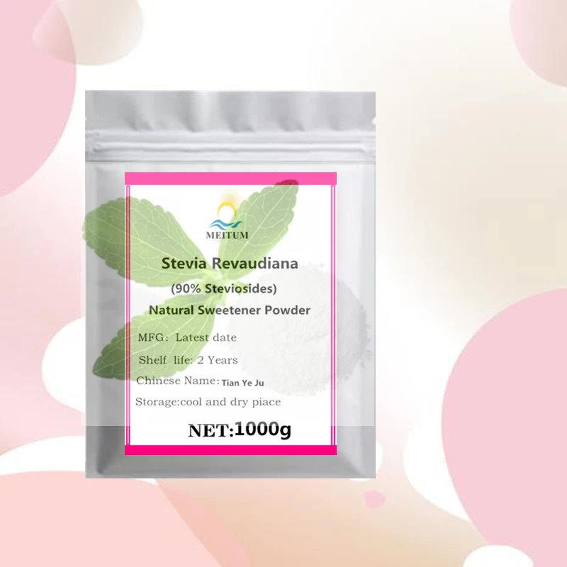 Adecuado para distribuidores globales No 87, STEVIA Revaudiana Powder Materia prima profesional Embalaje y envío de fábrica