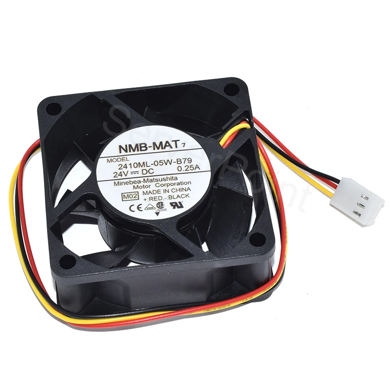 

Бесплатная доставка Для NMB MAT 2410ML-05W-B79 DC 24 в 0,25 A 60x60x25 мм новый квадратный трехлинейный охлаждающий вентилятор