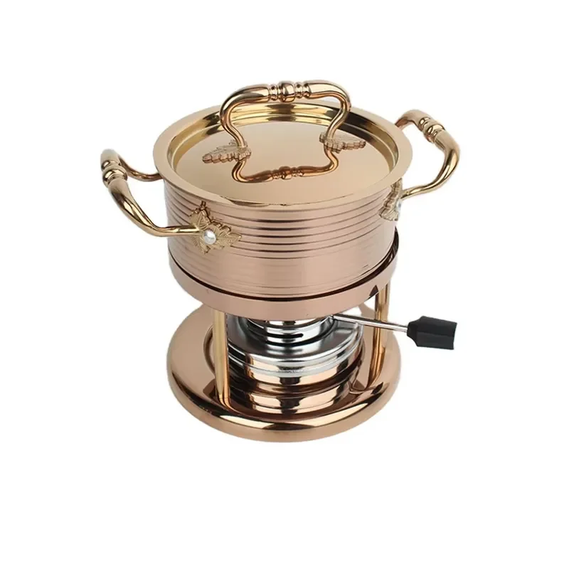 Stainless Steel Hot Pot Set Small Fire Boiler for Commercial and Personal Use High Quality Cooking Pot Kitchenware Durable