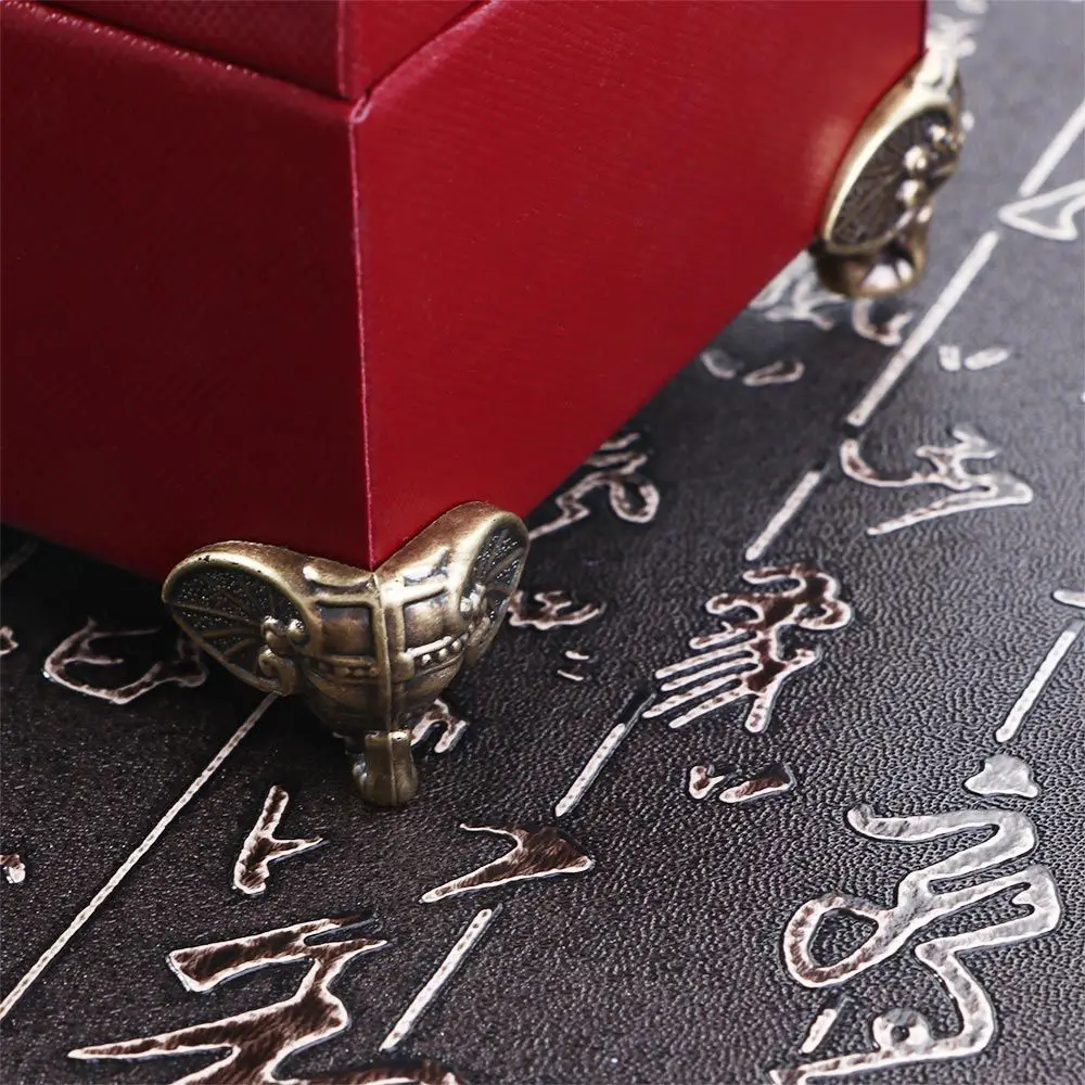 Table Leg Box Feet for Cabinets Hardware Decoration Wood Case Legs Corner Brackets Jewelry Box Feet Furniture Corner Protector