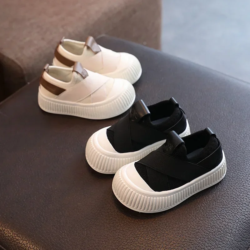 Children Canvas Shoes for Kids Round Toe Sneakers Breathable New Spring 2024 Fashion Toddler Girl Shoes Kids Boys Casual Shoes