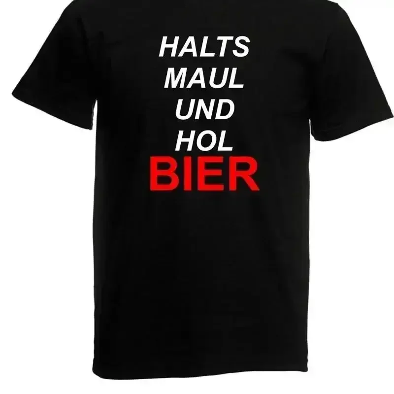 mens t shirt l shut up mouth and get beer l size up to 5xl